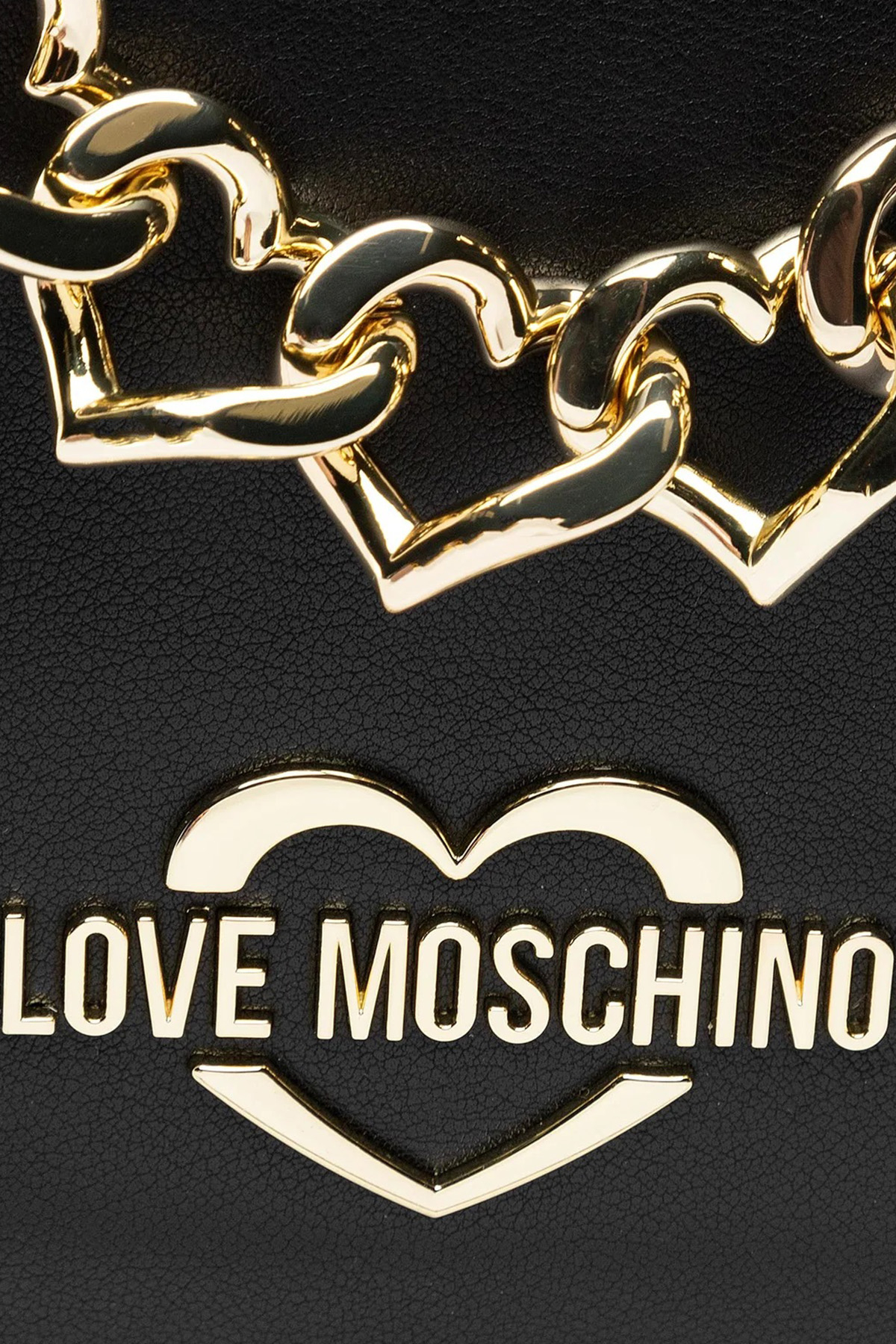 Love Moschino Fermuarlı Ayarlanabilir Omuz Askılı Bayan Çanta JC4195PP1FLK0000 SİYAH