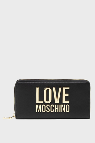 Love Moschino - Love Moschino Fermuarlı Bayan Cüzdan JC5611PP1FLJ000A SİYAH