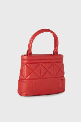 Love Moschino - Love Moschino Fermuarlı Çıkarılabilir Uzatma Askılı Bayan Çanta JC4119PP1FLT0500 KIRMIZI (1)