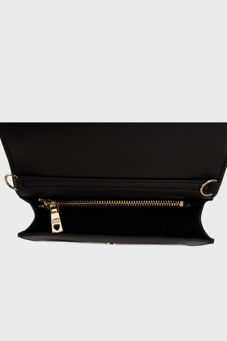 Love Moschino Hakiki Deri Çıkarılabilir Zincir Askılı Bayan Çanta JC5632PP1LL1000A SİYAH - 7