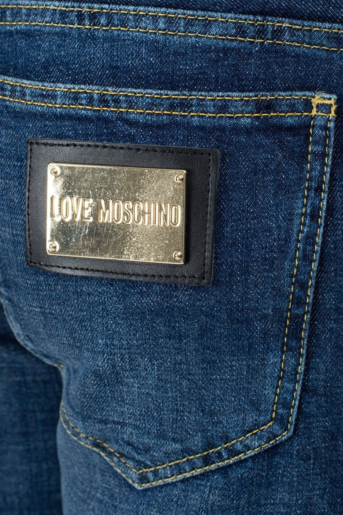 Love Moschino Jeans Erkek Kot Pantolon S MQ42181S3212 388W İNDİGO