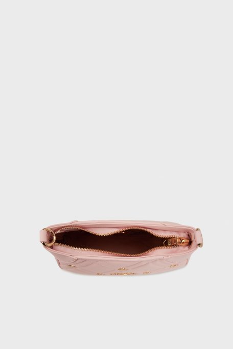 Love Moschino Kapitoneli Çıkarılabilir Askılı Bayan Çanta JC4121PP1MLI0601 PEMBE - 7