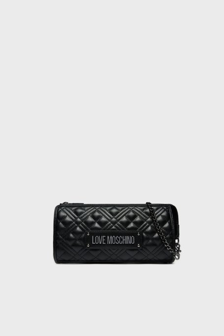 Love Moschino Kapitoneli Zincir Askılı Bayan Çanta JC4011PP1LLA000A SİYAH - 8