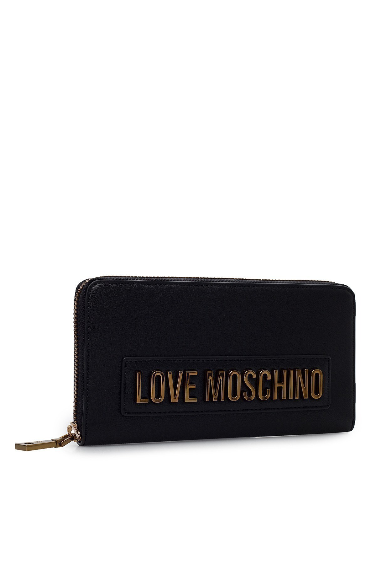 Love Moschino Logo Baskılı Fermuarlı Kadın Cüzdan JC5622PP1BLK0000 SİYAH