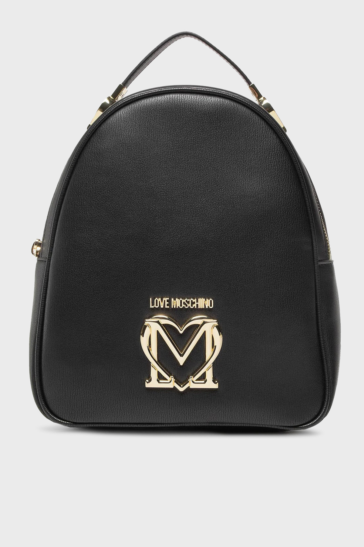 Love Moschino Logo Detaylı Fermuarlı Çanta Bayan Sırt Çantası JC4088PP1FLZ0000 SİYAH