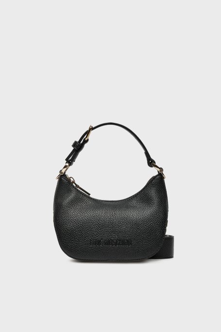 Love Moschino Logolu Ayarlanabilir Askılı Bayan Çanta JC4019PP1MLT0000 SİYAH - 1