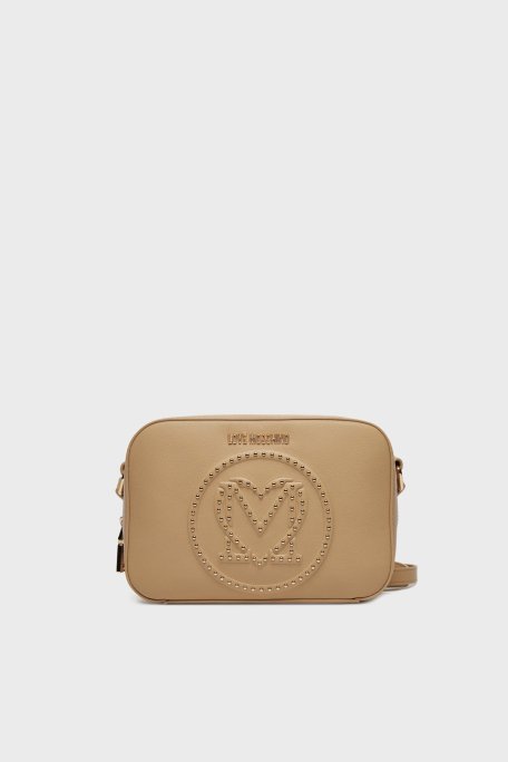 Love Moschino Logolu Ayarlanabilir Askılı Bayan Çanta JC4068PP1ML1210A TABA - 1