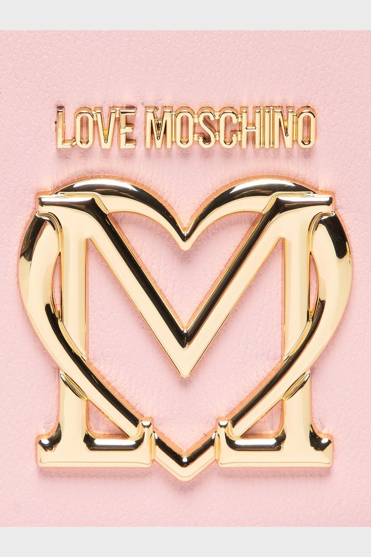 Love Moschino Logolu Ayarlanabilir Askılı Bayan Çanta JC4088PP1ELZ0600 PEMBE
