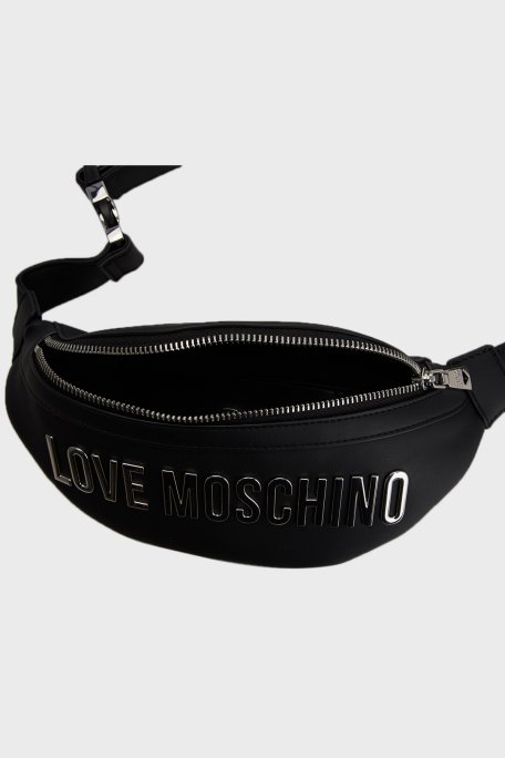 Love Moschino Logolu Ayarlanabilir Askılı Bayan Çanta JC4195PP1MKD000B SİYAH - 4