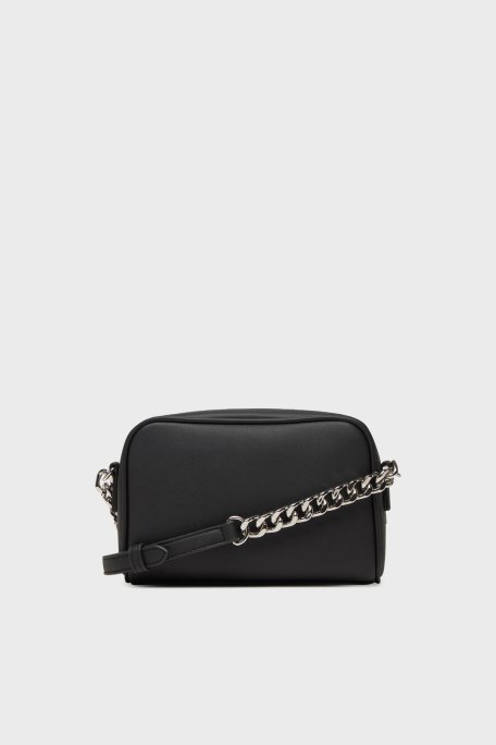 Love Moschino Logolu Ayarlanabilir Askılı Bayan Çanta JC4255PP0MKD000B SİYAH - 2