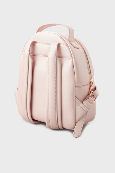 Love Moschino Logolu Ayarlanabilir Çift Askılı Bayan Sırt Çantası JC4197PP1MKD197A PEMBE - 7