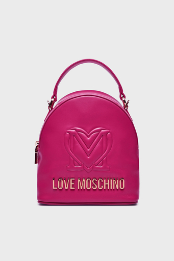 Love Moschino Logolu Ayarlanabilir Çift Askılı Bayan Sırt Çantası JC4361PP0LK1262A FUŞYA - 1