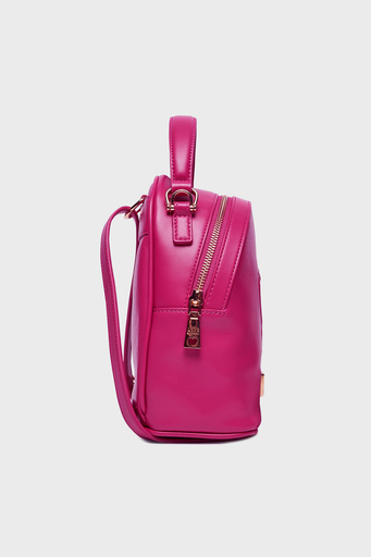 Love Moschino Logolu Ayarlanabilir Çift Askılı Bayan Sırt Çantası JC4361PP0LK1262A FUŞYA - 3
