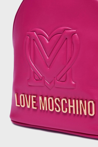 Love Moschino Logolu Ayarlanabilir Çift Askılı Bayan Sırt Çantası JC4361PP0LK1262A FUŞYA - 6