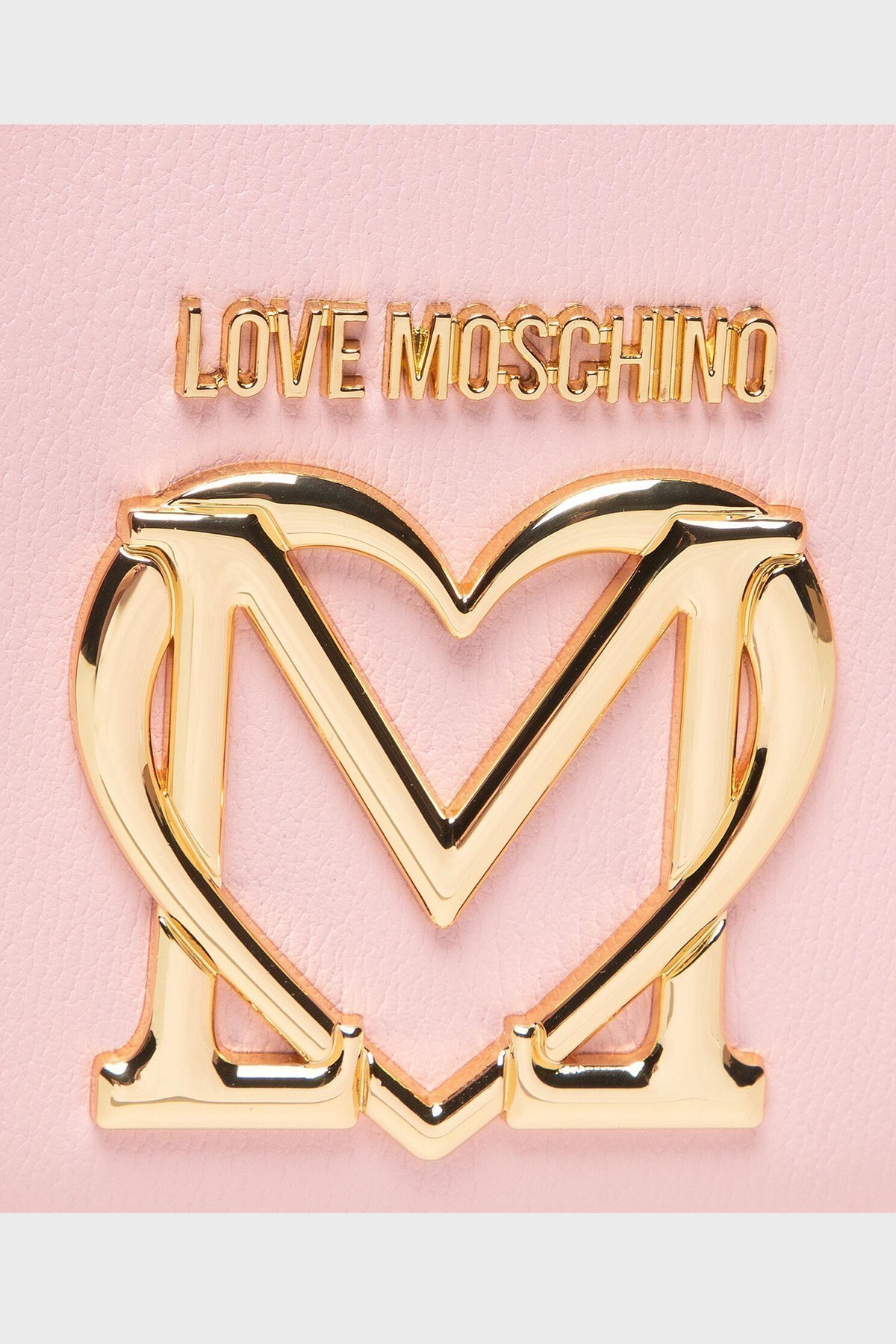 Love Moschino Logolu Ayarlanabilir ve Çıkarılabilir Uzatma Askılı Bayan Çanta JC4086PP1ELZ0600 PEMBE