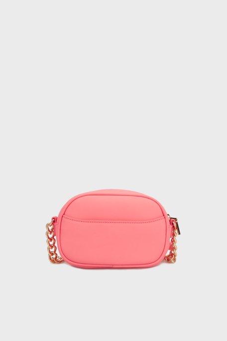 Love Moschino Logolu Ayarlanabilir Zincir Askılı Bayan Çanta JC4026PP1MKD0464 PEMBE - 6