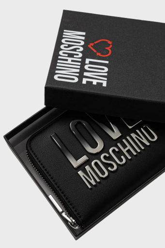 Love Moschino Logolu Bayan Cüzdan JC5732PP0MKD000B SİYAH - 1