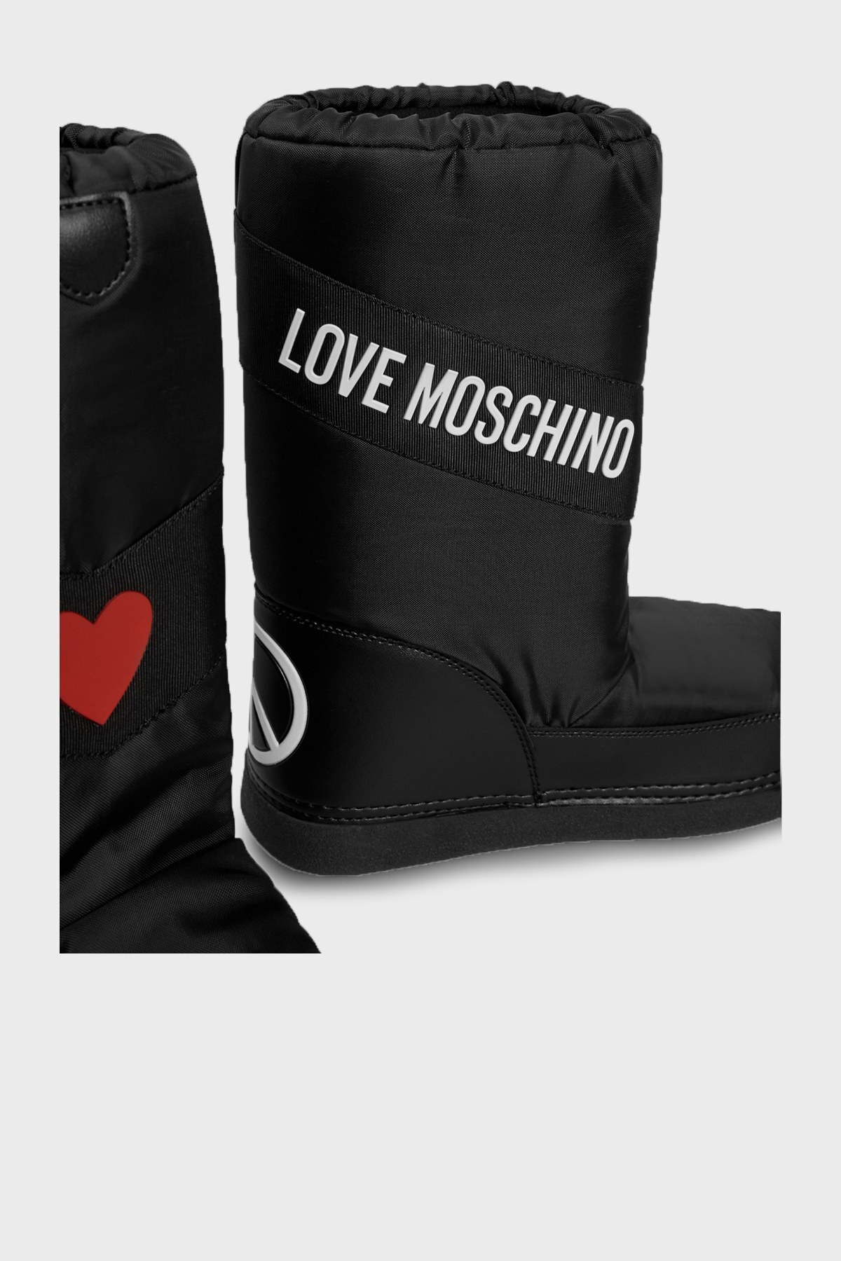 Love Moschino Logolu Bayan Kar Botu JA24032G1DISA000 SİYAH