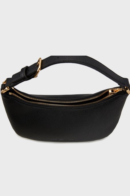 Love Moschino Logolu Çıkarılabilir Askılı Bayan Çanta JC4018PP1MLT0000 SİYAH - 5