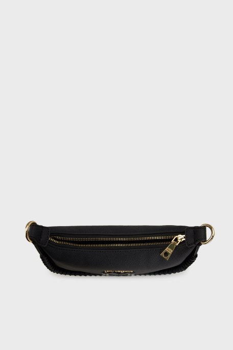 Love Moschino Logolu Çıkarılabilir Askılı Bayan Çanta JC4128PP1MLJ0000 SİYAH - 3