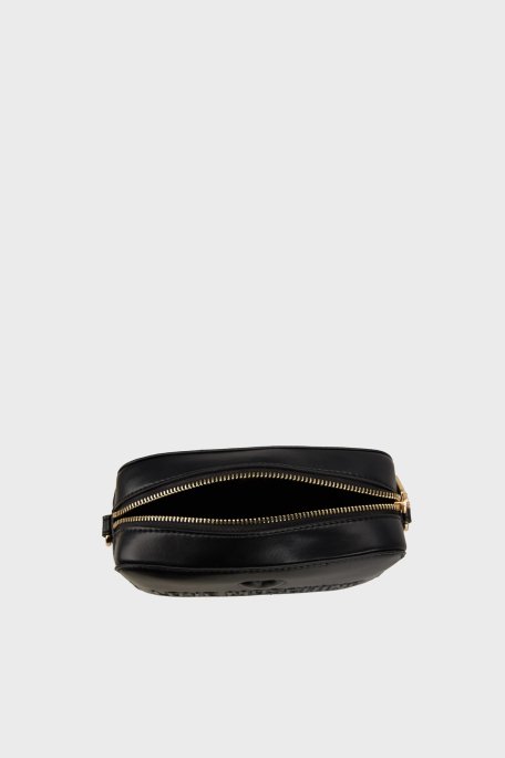 Love Moschino Logolu Çıkarılabilir Askılı Bayan Çanta JC4220PP0MKF0000 SİYAH - 3