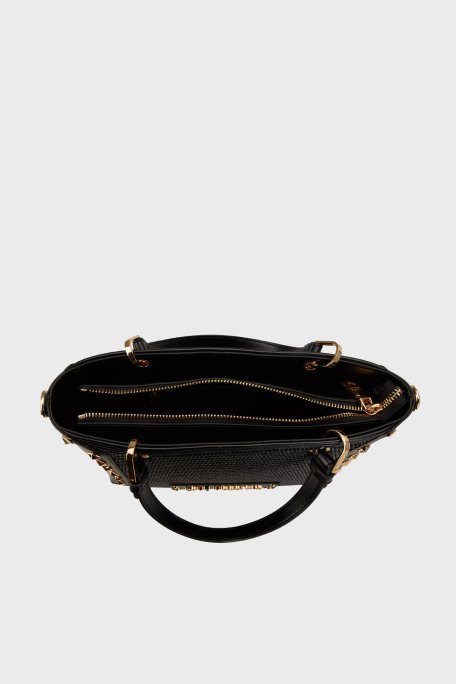 Love Moschino Logolu Çıkarılabilir Askılı Bayan Çanta JC4276PP0MKW100A SİYAH - 3