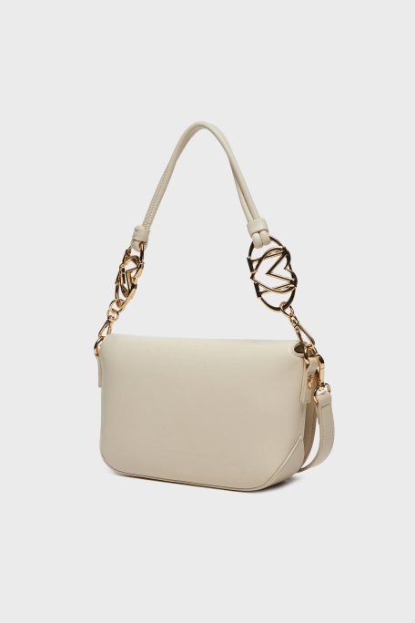 Love Moschino Logolu Çıkarılabilir Çift Askılı Bayan Çanta JC4049PP1MLF0110 KREM - 2