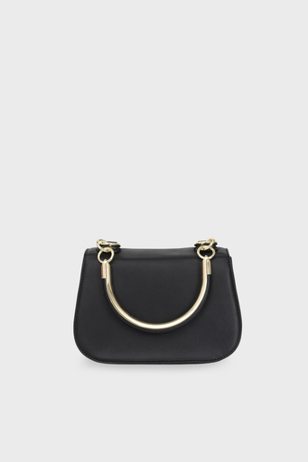 Love Moschino Logolu Çıkarılabilir Uzatma Askılı Bayan Çanta JC4286PP0GKF0000 SİYAH - 3