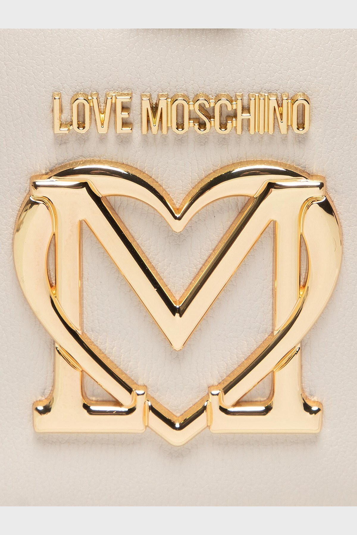 Love Moschino Logolu Çıkarılabilir ve Ayarlanabilir Uzatma Askılı Bayan Çanta JC4089PP1ELZ0110 BEJ