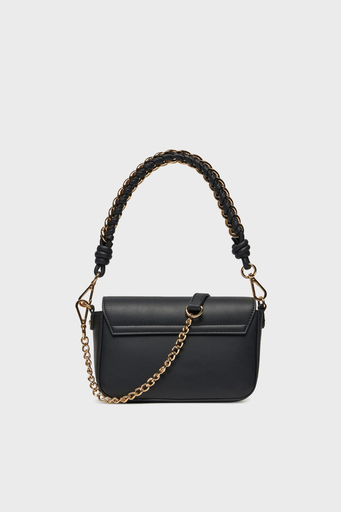 Love Moschino Logolu Çıkarılabilir Zincir Askılı Bayan Çanta JC4116PP1ILM0000 SİYAH - 4