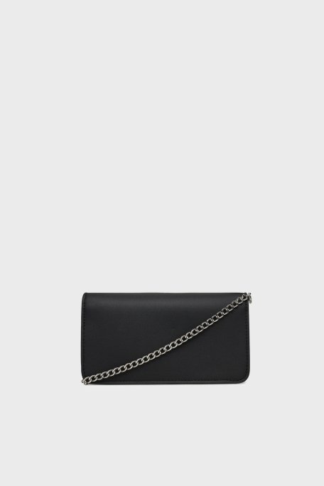 Love Moschino Logolu Çıkarılabilir Zincir Askılı Bayan Çanta JC5728PP0MKD000B SİYAH - 2
