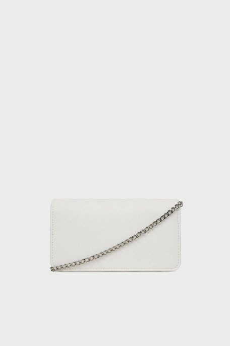 Love Moschino Logolu Çıkarılabilir Zincir Askılı Bayan Çanta JC5728PP0MKD0100 BEYAZ - 2