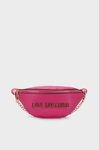 Love Moschino Logolu Çıkarılabilir Zincir Detaylı Bayan Bel Çantası JC4329PP0GK1060A FUŞYA - 1
