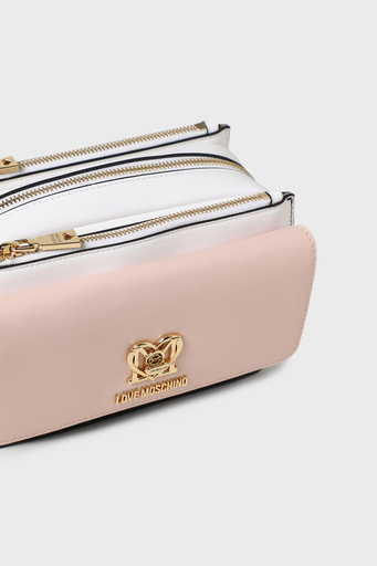 Love Moschino Logolu Femuarlı Bayan Çanta JC4309PP0GKF090A BEYAZ - 3