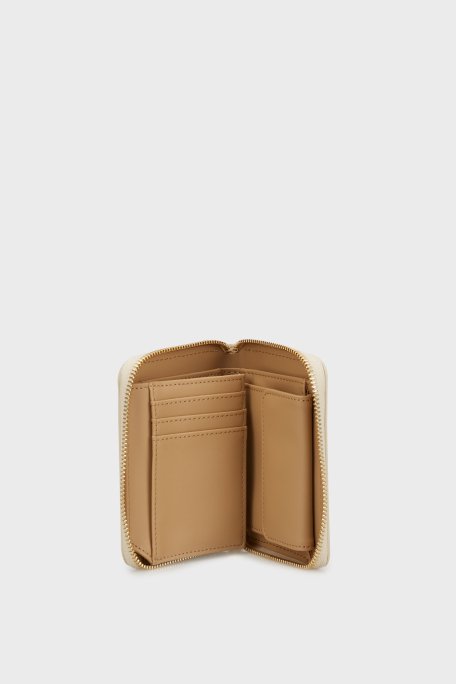 Love Moschino Logolu Fermuarlı Bayan Cüzdan JC5613PP1LKD0110 BEJ - 3