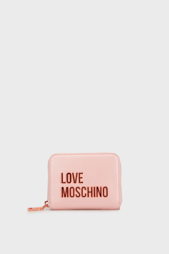 Love Moschino Logolu Fermuarlı Bayan Cüzdan JC5613PP1MKD197A PEMBE - 1
