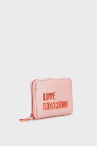 Love Moschino Logolu Fermuarlı Bayan Cüzdan JC5613PP1MKD197A PEMBE - 3