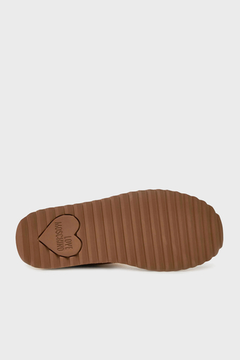 Love Moschino Logolu Kalın Tabanlı Bayan Bot JA24266I0LJAW208 TABA - 7