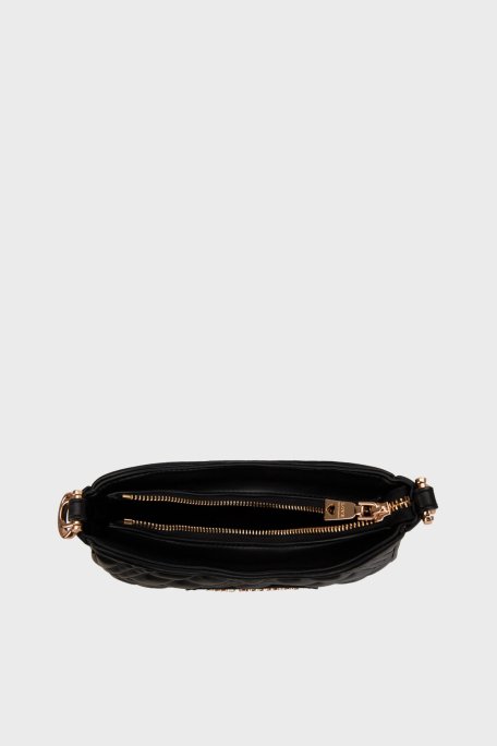 Love Moschino Logolu Kapitoneli Çift Askılı Bayan Çanta JC4152PP1MLA0000 SİYAH - 4