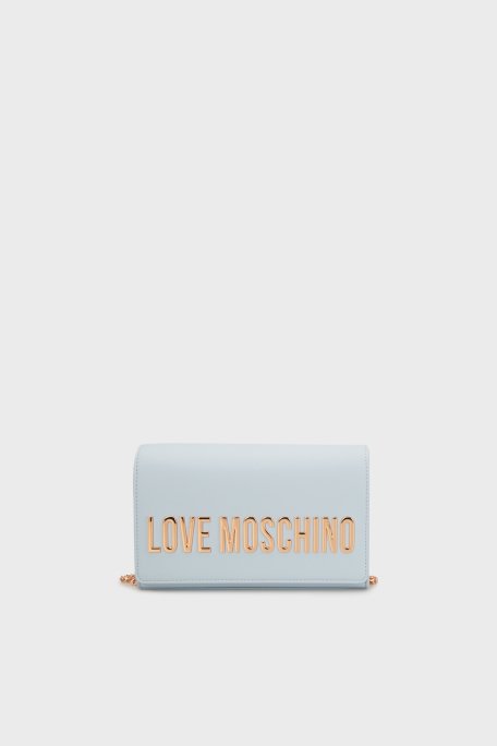 Love Moschino Logolu Zincir Askılı Bayan Çanta JC4103PP1MKD0712 MAVİ - 1