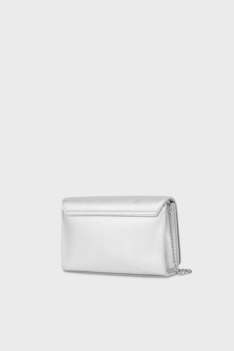 Love Moschino Logolu Zincir Askılı Bayan Çanta JC4103PP1MKD196B GÜMÜŞ - 2