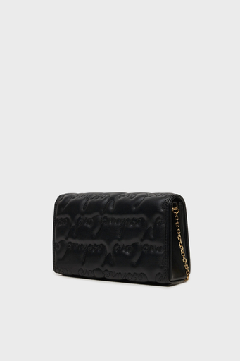Love Moschino Logolu Zincir Askılı Bayan Çanta JC4128PP1LLJ0000 SİYAH - 6