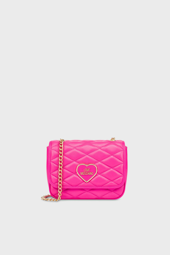 Love Moschino Logolu Zincir Askılı Bayan Çanta JC4137PP1IL1061A FUŞYA - 1