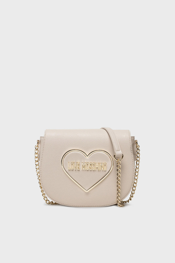 Love Moschino Logolu Zincir Askılı Bayan Çanta JC4145PP1FLR0110 BEJ - 1