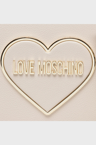 Love Moschino - Love Moschino Logolu Zincir Askılı Bayan Çanta JC4145PP1FLR0110 BEJ (1)