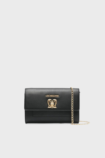 Love Moschino Logolu Zincir Askılı Bayan Çanta JC4311PP0GKF0000 SİYAH - 1
