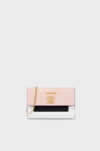 Love Moschino Logolu Zincir Askılı Bayan Çanta JC4311PP0GKF090A BEYAZ - 1