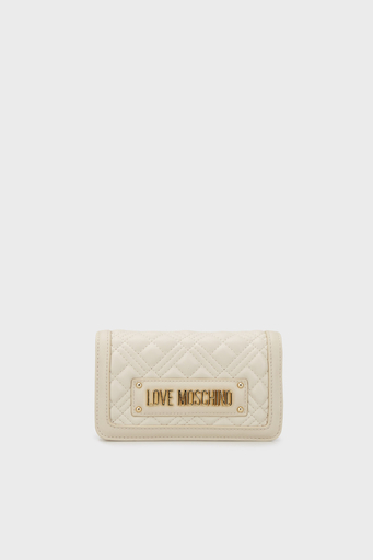 Love Moschino Logolu Zincir Askılı Bayan Çanta JC5681PP0GLA0103 BEJ - 1
