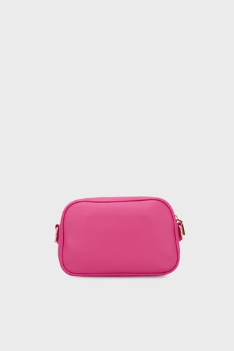 Love Moschino Logolu Zincirli Çıkarılabilir Uzatma Askılı Bayan Çanta JC4291PP0GKT0604 FUŞYA - 2