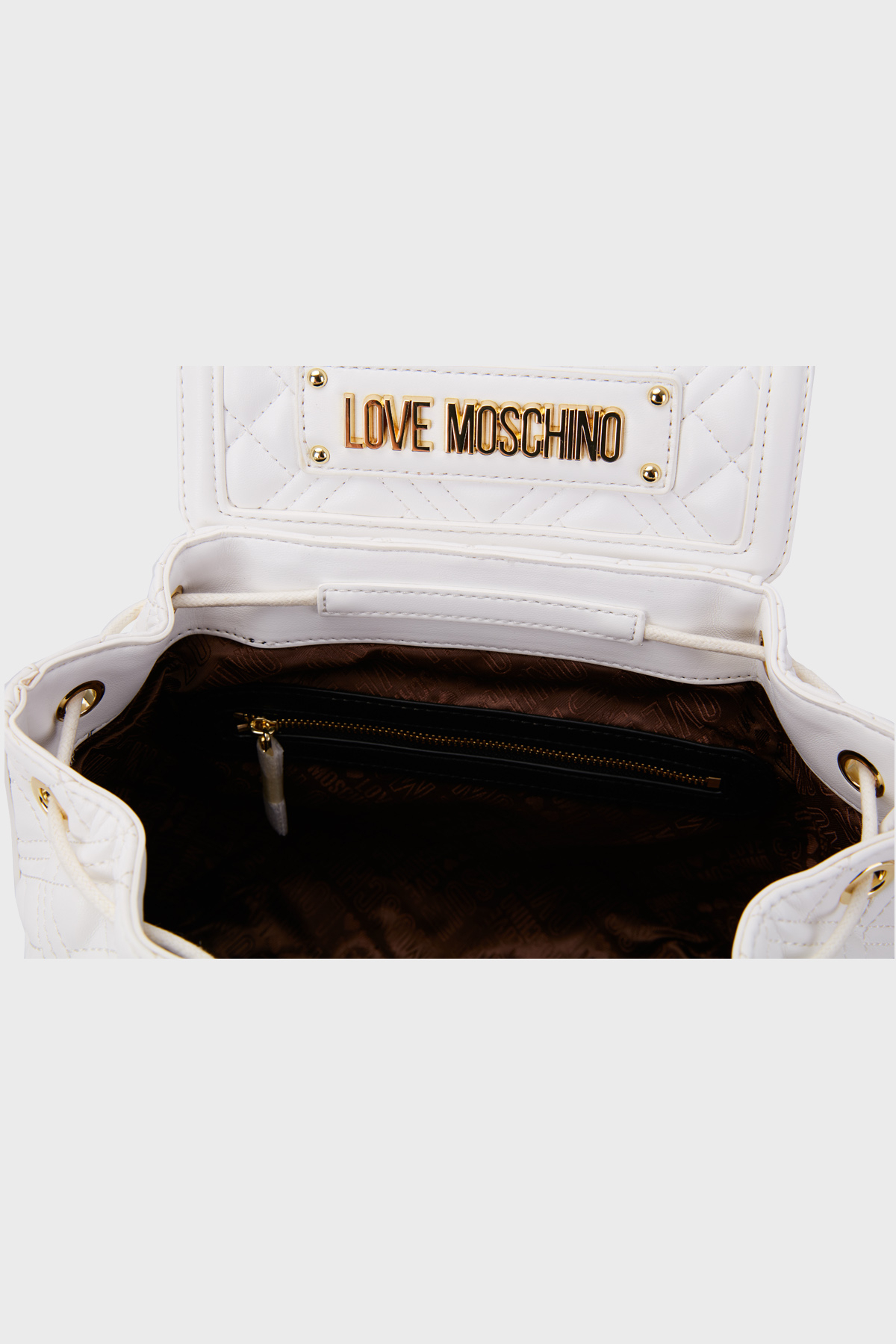 Love Moschino Marka Logolu Ayarlanabilir Askılı Bayan Çanta S JC4009PP1CLA0100 BEYAZ